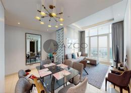 Living / Dining Room image for: Apartment - 2 bedrooms - 3 bathrooms for sale in PRIVE BY DAMAC (B) - DAMAC Maison Privé - Business Bay - Dubai, Image 1