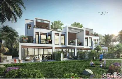 Townhouse - 4 Bedrooms - 3 Bathrooms for sale in Costa Brava 2 - Costa Brava at DAMAC Lagoons - Damac Lagoons - Dubai