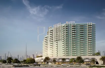 Outdoor Building image for: Apartment - 1 Bathroom for sale in Farhad Azizi Residence - Al Jaddaf - Dubai, Image 1