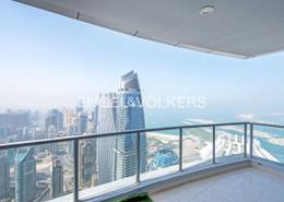 Balcony image for: Apartment - 3 bedrooms - 2 bathrooms for sale in The Torch - Dubai Marina - Dubai, Image 1