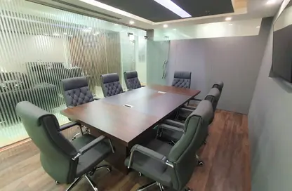 Business Centre - Studio - 3 Bathrooms for rent in The Exchange - Business Bay - Dubai