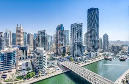 Apartment - 3 Bedrooms - 3 Bathrooms for sale in Marina Wharf 1 - Marina Wharf - Dubai Marina - Dubai