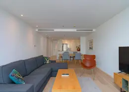 Living / Dining Room image for: Apartment - 1 Bedroom - 2 Bathrooms for sale in D1 Tower - Culture Village - Dubai, Image 1
