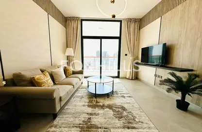 Living Room image for: Apartment - 1 Bedroom - 1 Bathroom for rent in Binghatti Avenue - Al Jaddaf - Dubai, Image 1