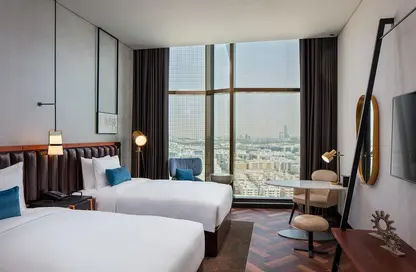 Apartment - 1 Bathroom for rent in DoubleTree by Hilton Dubai M Square Hotel  and  Residences - Mankhool - Bur Dubai - Dubai