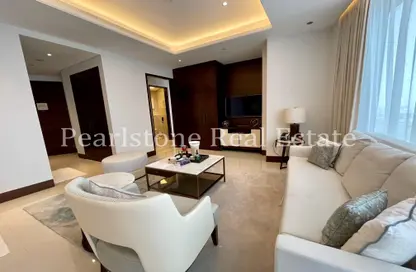 شقة - غرفة نوم - 2 حمامات للايجار في 1 فندق العنوان-سكاي فيو - أبراج العنوان سكاي فيو - دبي وسط المدينة - دبي