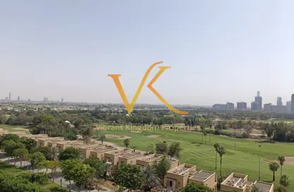 شقة - 2 غرف نوم - 2 حمامات للايجار في برج الجولف 2 - أبراج الجولف - ذا فيوز - دبي