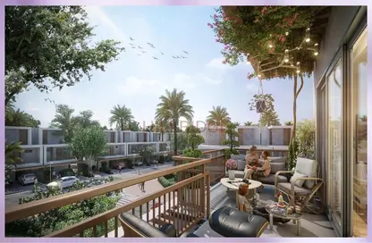 Townhouse - 4 Bedrooms - 4 Bathrooms for sale in Violet 4 Phase 2 - Damac Hills 2 - Dubai