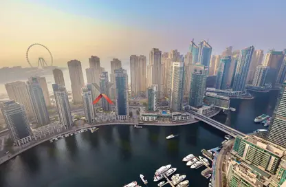 Apartment - 3 Bedrooms - 4 Bathrooms for rent in Vida Residences Dubai Marina - Dubai Marina - Dubai