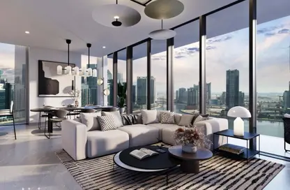 Apartment - Studio - 1 Bathroom for sale in Peninsula Four - Peninsula - Business Bay - Dubai