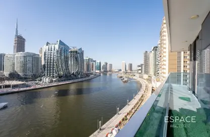 Apartment - 2 Bedrooms - 3 Bathrooms for rent in Waves Tower - Business Bay - Dubai