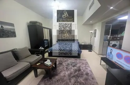 Apartment - Studio - 1 Bathroom for rent in Jasmine Towers - Garden City - Ajman