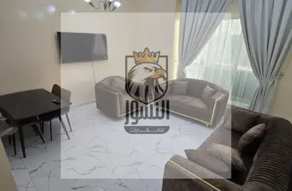 Apartment - 1 Bedroom - 2 Bathrooms for rent in Oasis Tower - Al Rashidiya 1 - Al Rashidiya - Ajman