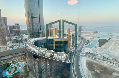 Apartment - 2 Bedrooms - 3 Bathrooms for rent in The Gate Tower 3 - Shams Abu Dhabi - Al Reem Island - Abu Dhabi