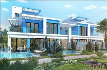 تاون هاوس - 5 غرف نوم - 7 حمامات للبيع في سانتوريني - داماك لاجونز - دبي