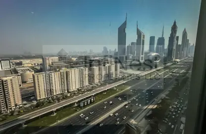 دوبلكس - 2 غرف نوم - 3 حمامات للايجار في برج بارك - شارع الشيخ زايد - دبي