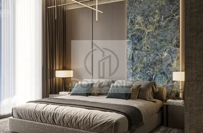 Room / Bedroom image for: Apartment - 2 Bedrooms - 3 Bathrooms for sale in The Central Downtown - Arjan - Dubai, Image 1