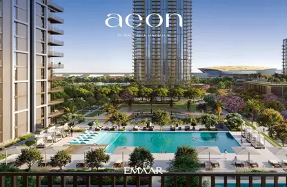 Pool image for: Apartment - 2 Bedrooms - 3 Bathrooms for sale in Aeon Tower 1 - Aeon - Dubai Creek Harbour (The Lagoons) - Dubai, Image 1