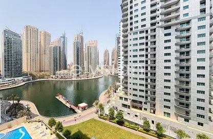 شقة - 2 غرف نوم - 2 حمامات للايجار في مارينا فيو  A برج - مارينا فيو - دبي مارينا - دبي