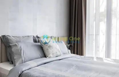 Room / Bedroom image for: Apartment - 2 Bedrooms - 3 Bathrooms for sale in RA1N Residence - Jumeirah Village Circle - Dubai, Image 1