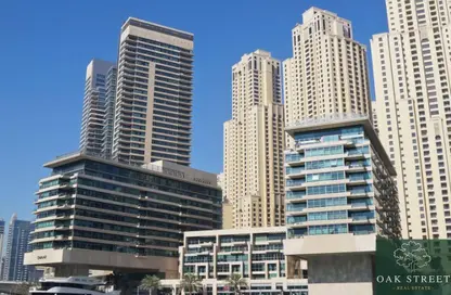 Apartment - 1 Bedroom - 2 Bathrooms for rent in Marina Quays West - Marina Quays - Dubai Marina - Dubai
