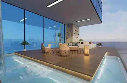 صورة لـ حوض سباحة بنتهاوس - 4 غرف نوم - 6 حمامات للبيع في برج مى دو رى - أبراج بحيرة الجميرا - دبي ، صورة رقم 1