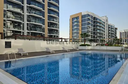 Apartment - Studio - 1 Bathroom for rent in Azizi Riviera 42 - AZIZI Riviera - Meydan One - Meydan - Dubai