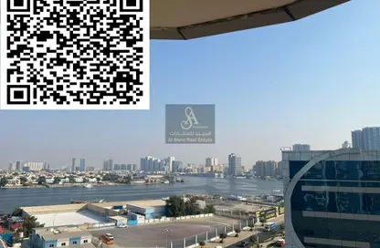 شقة - غرفة نوم - 2 حمامات للبيع في أورينت تاور 1 - أورينت تاور - البستان - عجمان