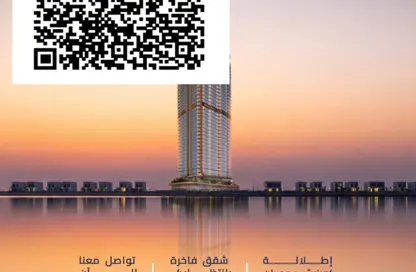 شقة - غرفة نوم - 2 حمامات للبيع في برج الكورنيش - طريق كورنيش عجمان - عجمان