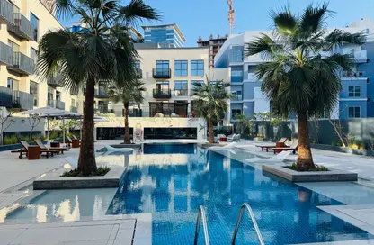 Apartment - Studio - 1 Bathroom for rent in Beverly Residence - Jumeirah Village Circle - Dubai