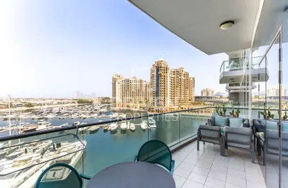Apartment - 3 Bedrooms - 4 Bathrooms for sale in Oceana Pacific - Oceana - Palm Jumeirah - Dubai