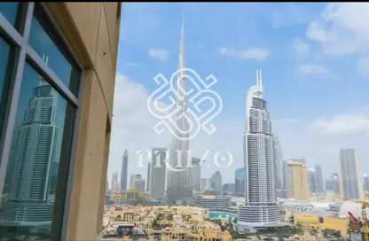 Apartment - 2 Bedrooms - 2 Bathrooms for rent in Burj Views A - Burj Views - Downtown Dubai - Dubai