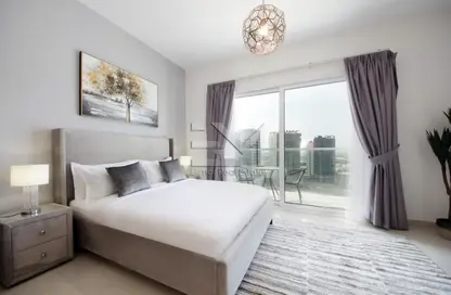 Apartment - Studio - 1 Bathroom for rent in AG Tower - Business Bay - Dubai