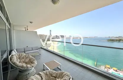 Apartment - 1 Bedroom - 2 Bathrooms for rent in Azure Residences - Palm Jumeirah - Dubai