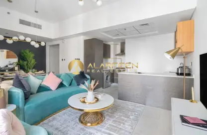 Apartment - 1 Bedroom - 2 Bathrooms for rent in Pantheon Elysee Heights - Jumeirah Village Circle - Dubai