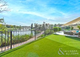 Garden image for: Villa - 4 bedrooms - 5 bathrooms for sale in Entertainment Foyer - Mediterranean Clusters - Jumeirah Islands - Dubai, Image 1