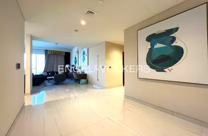 Hall / Corridor image for: Apartment - 2 Bedrooms - 4 Bathrooms for rent in Palm View - Dubai Media City - Dubai, Image 1