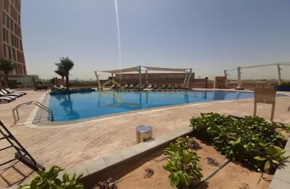 Pool image for: Duplex - 2 Bedrooms - 2 Bathrooms for rent in United Square - Al Khalidiya - Abu Dhabi, Image 1