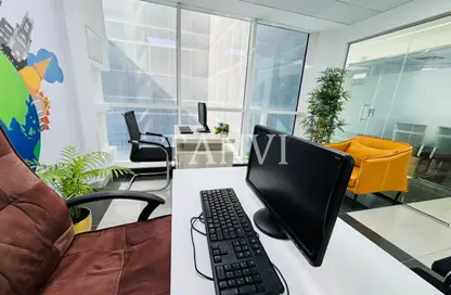 Office Space - Studio - 1 Bathroom for rent in Business Atrium Building - Oud Metha - Bur Dubai - Dubai