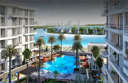Apartment - 1 Bedroom - 2 Bathrooms for sale in Bluebay Walk - Ajmal Makan City - Sharjah Waterfront City - Sharjah