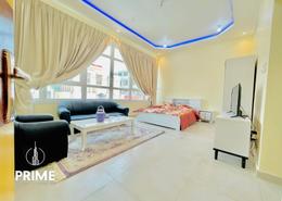 Living Room image for: Studio - 1 bathroom for rent in Al Bateen Airport - Muroor Area - Abu Dhabi, Image 1