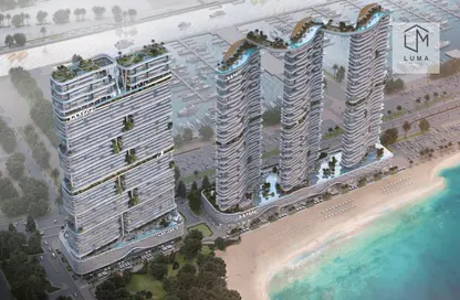 Outdoor Building image for: Apartment - 1 Bedroom - 2 Bathrooms for sale in Damac Bay 2 - Dubai Harbour - Dubai, Image 1