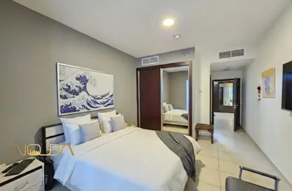 شقة - غرفة نوم - 2 حمامات للايجار في مساكن النخبة - دبي مارينا - دبي