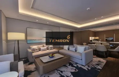 Apartment - 1 Bedroom - 2 Bathrooms for rent in InterContinental Residences Abu Dhabi - Al Bateen - Abu Dhabi