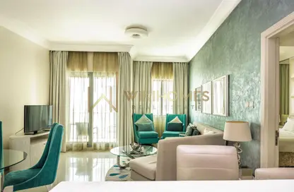 Apartment - 1 Bedroom - 2 Bathrooms for rent in The Signature - Burj Khalifa Area - Downtown Dubai - Dubai