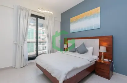 Apartment - 1 Bedroom - 2 Bathrooms for rent in Escan Tower - Dubai Marina - Dubai