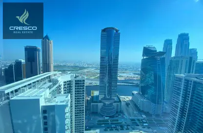 مكتب - استوديو للايجار في برج بارك لين - الخليج التجاري - دبي