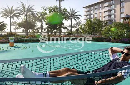Pool image for: Apartment - 2 Bedrooms - 4 Bathrooms for sale in Gardenia Bay - Yas Island - Abu Dhabi, Image 1
