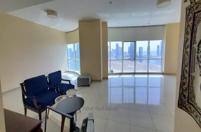 Apartment - 3 Bedrooms - 4 Bathrooms for rent in Al Rund Tower - Al Khan Lagoon - Al Khan - Sharjah