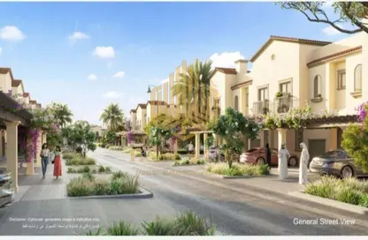 Townhouse - 3 Bedrooms - 4 Bathrooms for sale in Bloom Living - Zayed City (Khalifa City C) - Khalifa City - Abu Dhabi